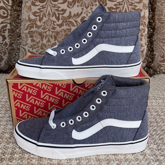 Vans Sk8-Hi Jersey Grey/Snow White WMNS - Picture 4 of 16